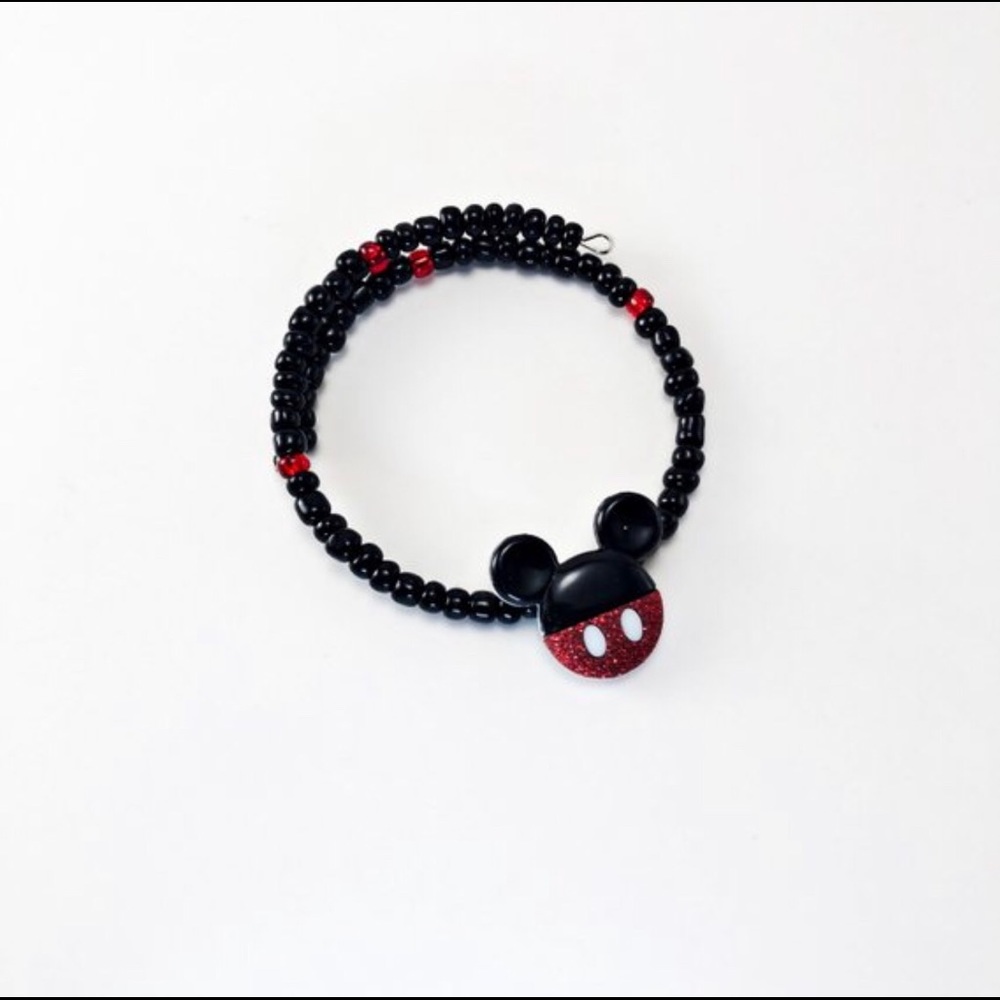❤️ Mickey Mouse Handmade Beaded Bracelet